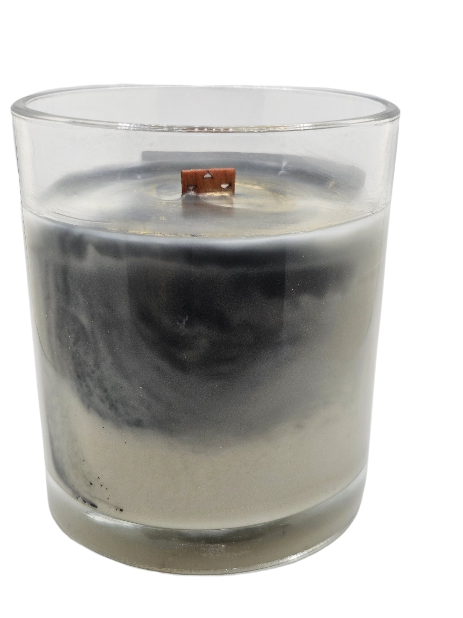 Imperial Ancient Undeniable Marble Candle – Hand-Poured Coconut-Soy Wax with Black and White Marble Finish, Wooden Wick, Made in Canada