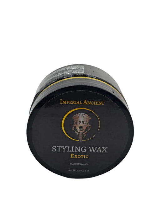 Imperial Ancient Styling Wax – Exotic Scent, Strong Hold Hair Wax for Men, Alcohol-Free, Organic Grooming Product Made in Canada