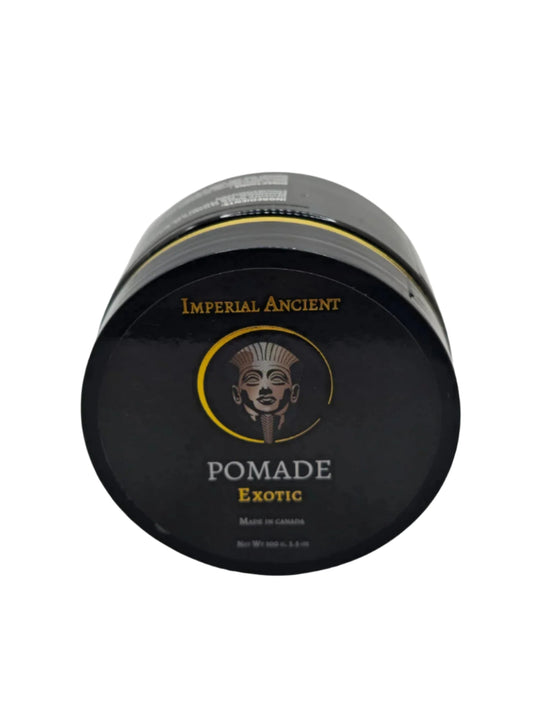 Imperial Ancient Pomade – Exotic Scent, Strong Hold Hair Pomade for Men, Alcohol-Free, Made in Canada with Organic Ingredients