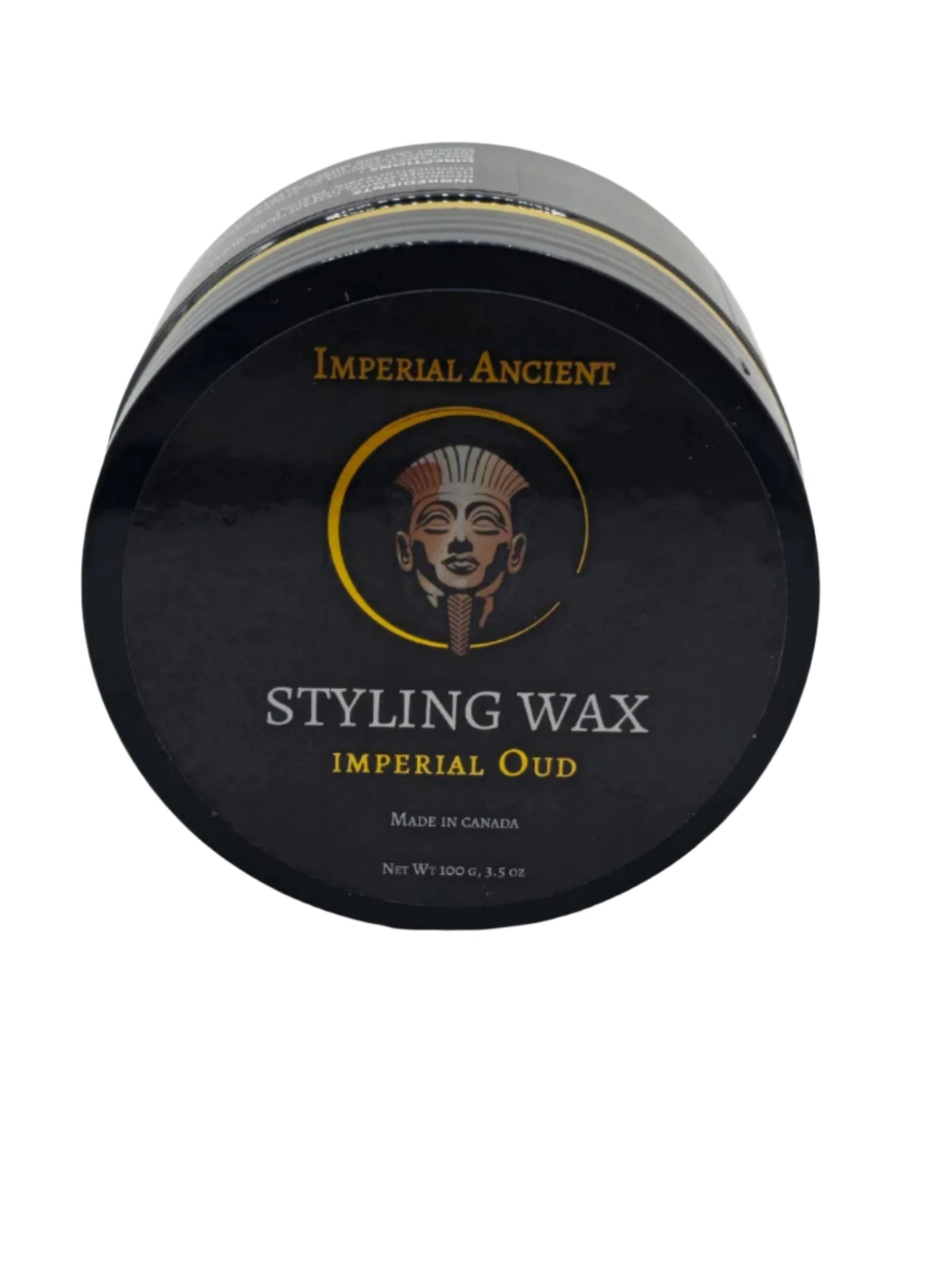 Imperial Ancient Styling Wax – Imperial Oud Scent, Strong Hold Hair Wax for Men, Alcohol-Free, Made in Canada with Premium Ingredients