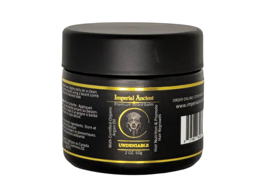 Imperial Ancient Undeniable Beard Balm – premium men's grooming balm, 2 oz jar, made in Canada