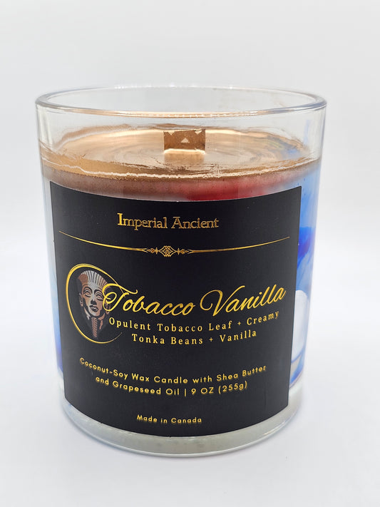 Tobacco Vanilla Premium Marble Candles