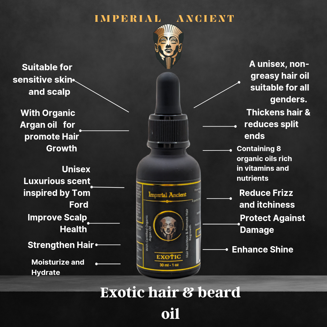 Exotic Hair &  Beard Oil